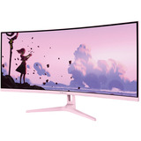 Arozzi AZ-NO-34T2K165, Monitor di gioco fucsia