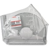Bosch 1605510180 Accessori per smerigliatrice, Allegato aspirapolvere Nero, 23 cm, Bianco, Metallo
