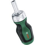 Bosch Cacciavite a cricchetto corto con set di punte, 7 pezzi, Set di bit verde/Nero