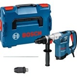 Bosch GBH 4-32 DFR-Set 900 W 760 Giri/min, Trapano a percussione blu, 3,2 cm, 760 Giri/min, 5 J, 3600 bpm, 14 - 25 mm, 1,3 cm