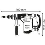 Bosch GBH 4-32 DFR-Set 900 W 760 Giri/min, Trapano a percussione blu, 3,2 cm, 760 Giri/min, 5 J, 3600 bpm, 14 - 25 mm, 1,3 cm