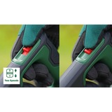Bosch LeafBlower soffiatore di foglie cordless Verde Ioni di Litio verde/Nero, Soffiatore portatile, Verde, Ioni di Litio, 2,5 Ah, 138 mm, 831 mm