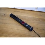 Brennenstuhl Multipresa Premium-Line 5 vie, Ciabatta Nero