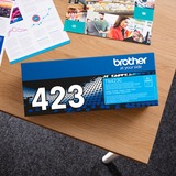 Brother TN-423C cartuccia toner 1 pz Originale Ciano 4000 pagine, Ciano, 1 pz