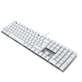 CHERRY G80-3950LHBDE-1, Tastiera bianco/Argento