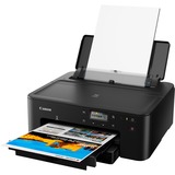 Canon PIXMA TS705a stampante a getto d'inchiostro A colori 4800 x 1200 DPI A4 Wi-Fi Nero, A colori, 5, 4800 x 1200 DPI, A4, 15 ppm, Stampa fronte/retro