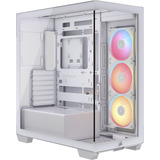 Corsair 3500X LX-R RGB, Chassis Tower bianco