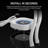 Corsair CW-9061030-WW, Visualizzazione bianco
