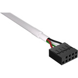 Corsair NAUTILUS RS modulo LCD, Visualizzazione bianco