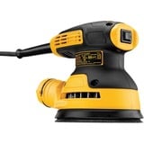 DEWALT DWE6423-QS levigatrice portatile Levigatrice orbitale 12000 OPM Nero, Giallo 280 W giallo/Nero, Levigatrice orbitale, Nero, Giallo, 8000 OPM, 12000 OPM, 2,6 mm, AC