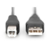 Digitus Cavo di collegamento USB 2.0 USB-A (spina) > USB-B (spina) Nero