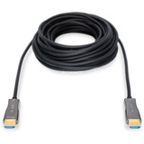 Digitus Cavo ibrido in fibra ottica HDMI AOC, UHD 4K Nero