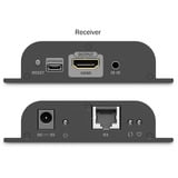 Digitus Ricevitore HDMI IP, 4K/60Hz, Estensione HDMI Nero