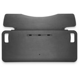 Digitus Supporto da scrivania ergonomico, Base per monitor Nero, Libera installazione, Regolazione altezza, Nero