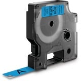Dymo D1 etichette originali | 12 mm x 7 mm | stampa nera su blu | etichette autoadesive per etichettatrice LabelManager | 1 Pezzo, Nastro di scrittura Nero su blu, Poliestere, Belgio, -18 - 90 °C, DYMO, LabelManager, LabelWriter 450 DUO
