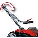 EINHELL GE-CM 36/33 Li (2x2,5Ah) Tagliaerba a spinta Batteria Nero, Rosso rosso/Nero, 5Ah), Tagliaerba a spinta, 33 cm, 2,5 cm, 6,5 cm, 30 L, 4 ruota(e)