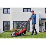 EINHELL GE-CM 36/33 Li (2x2,5Ah) Tagliaerba a spinta Batteria Nero, Rosso, Rasaerba rosso/Nero, 5Ah), Tagliaerba a spinta, 33 cm, 2,5 cm, 6,5 cm, 30 L, 4 ruota(e)