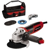 EINHELL Smerigliatrice angolare TC-AG 125/850 Kit rosso/Nero