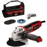 EINHELL TC-AG 125/850 Kit, Smerigliatrice angolare rosso/Nero