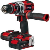 EINHELL TE-CD 18 Li-i BL Senza chiave 1,69 kg Alluminio, Nero, Rosso rosso/Nero, Trapano con impugnatura a pistola, Senza chiave, 1,3 cm, 1 cm, 500 Giri/min, 1800 Giri/min