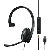 EPOS ADAPT 135T USB II, Headset Nero, | SENNHEISER ADAPT 135T USB II, Cablato, Ufficio, 20 - 20000 Hz, 107 g, Auricolare, Nero