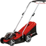 Einhell GE-CM 36/33 Li (2x2,5Ah) Tagliaerba a spinta Batteria Nero, Rosso rosso/Nero, 5Ah), Tagliaerba a spinta, 33 cm, 2,5 cm, 6,5 cm, 30 L, 4 ruota(e)