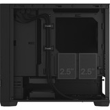 Fractal Design Pop Mini Silent Mini Tower Nero Nero, Mini Tower, PC, Nero, micro ATX, Mini-ITX, Acciaio, 17 cm