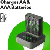 GP Batteries GPRCKCHM452D440, Caricabatterie grigio