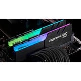 G.Skill Trident Z RGB F4-2666C19D-64GTZR memoria 64 GB 2 x 32 GB DDR4 2666 MHz Nero, 64 GB, 2 x 32 GB, DDR4, 2666 MHz