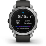 Garmin fēnix 7 - Standard Edition, Smartwatch argento