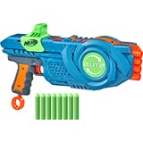 Hasbro Elite 2.0 Flip 8, Pistola NERF Blu-grigio/Orange, Blaster giocattolo, 8 anno/i, 18 anno/i, 800 g