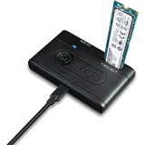 Icy Dock MB031U-1SMB scheda di interfaccia e adattatore M.2 Nero, USB tipo-C, M.2, Nero, status, CE, RoHS, REACH, 5 Gbit/s