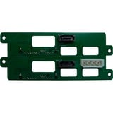 Inter-Tech 1.5U-1528L Supporto Nero, Server case Nero, Supporto, Server, Nero, Mini-ITX, Acciaio, 1.5U