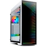 Inter-Tech X-908 Infini 2 Tower Bianco, Chassis Tower bianco, Tower, PC, Bianco, ATX, EATX, ITX, uATX, Multi, Ventole