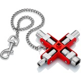 KNIPEX 00 11 06, chiave combinata   argento/Rosso