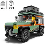 LEGO City 60447 Fuoristrada di Montagna 4x4 - Jeep Giocattolo da Costruire, Giochi per Bambini6+ con 1 Minifigure e Accessori, Giochi di costruzione Giochi per Bambini6+ con 1 Minifigure e Accessori, Set da costruzione, 6 anno/i, Plastica, 221 pz, 339 g