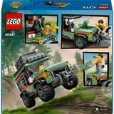 LEGO City 60447 Fuoristrada di Montagna 4x4 - Jeep Giocattolo da Costruire, Giochi per Bambini6+ con 1 Minifigure e Accessori, Giochi di costruzione Giochi per Bambini6+ con 1 Minifigure e Accessori, Set da costruzione, 6 anno/i, Plastica, 221 pz, 339 g