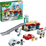LEGO DUPLO Autorimessa e Autolavaggio Set da costruzione, 2 anno/i, Plastica, 112 pz, 2,92 kg