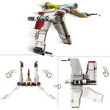 LEGO Star Wars 75432 Caccia stellare V-19 Torrent, Astronave Giocattolo con 3 Minifigure con Spade Laser, Idea Regalo 9+ Anni, Giochi di costruzione Astronave Giocattolo con 3 Minifigure con Spade Laser, Idea Regalo 9+ Anni, Set da costruzione, 9 anno/i, Plastica, 567 pz, 817 g