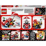 LEGO Super Mario 72032 Mario Kart : Kart Standard, Macchina Giocattolo con Toad, Giochi per Bambini 7+ Nintendo da Collezione, Giochi di costruzione Macchina Giocattolo con Toad, Giochi per Bambini 7+ Nintendo da Collezione, Set da costruzione, 7 anno/i, Plastica, 174 pz, 293 g