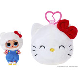 MGA Entertainment L.O.L. Surprise Loves Hello Kitty Reversible Plush, Gioco figura 