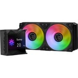 MSI MPG CoreLiquid D240, Raffreddamento ad acqua Nero