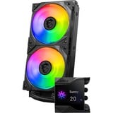 MSI MPG Coreliquid D240 Processore Kit di raffreddamento a liquido 12 cm Nero 1 pz, Raffreddamento ad acqua Nero, Kit di raffreddamento a liquido, 12 cm, Nero