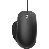 Microsoft Ergonomic mouse Mano destra USB tipo A BlueTrack Nero, Mano destra, BlueTrack, USB tipo A, Nero