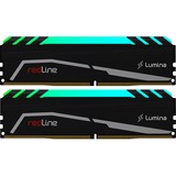 Mushkin Redline Lumina ECC memoria 64 GB 2 x 32 GB DDR4 3600 MHz Nero, 64 GB, 2 x 32 GB, DDR4, 3600 MHz