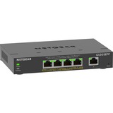 Netgear 5-Port Gigabit Ethernet High-Power PoE+ Plus Switch (GS305EPP) Gestito L2/L3 Gigabit Ethernet (10/100/1000) Supporto Power over Ethernet (PoE) Nero Nero, Gestito, L2/L3, Gigabit Ethernet (10/100/1000), Full duplex, Supporto Power over Ethernet (PoE)