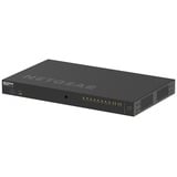 Netgear GSM4212UX Gestito L2/L3 Gigabit Ethernet (10/100/1000) Supporto Power over Ethernet (PoE) 1U Nero, Interruttore Gestito, L2/L3, Gigabit Ethernet (10/100/1000), Supporto Power over Ethernet (PoE), Montaggio rack, 1U