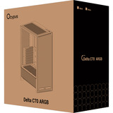 Ocypus Delta-C70-BKG400XX-GL, Chassis Tower Nero