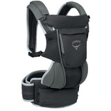 Osprey Poco Soft Marsupio per bambini, Zaino Nero/grigio