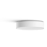 Philips Hue Philips Hue White Ambiance Enrave Plafoniera Smart Bianca S, Luce LED bianco, Philips Hue White ambiance Enrave Plafoniera Smart Bianca S, Lampada a soffitto intelligente, Bluetooth, Bianco, LED, Metallo, Lampadina/e non sostituibile/i